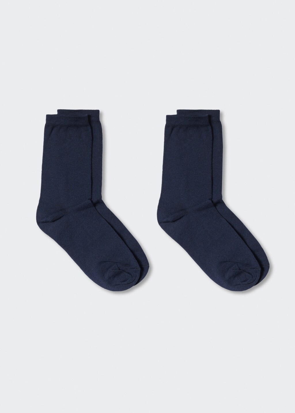 Pack 2 paires de chaussettes unies - Article sans modèle