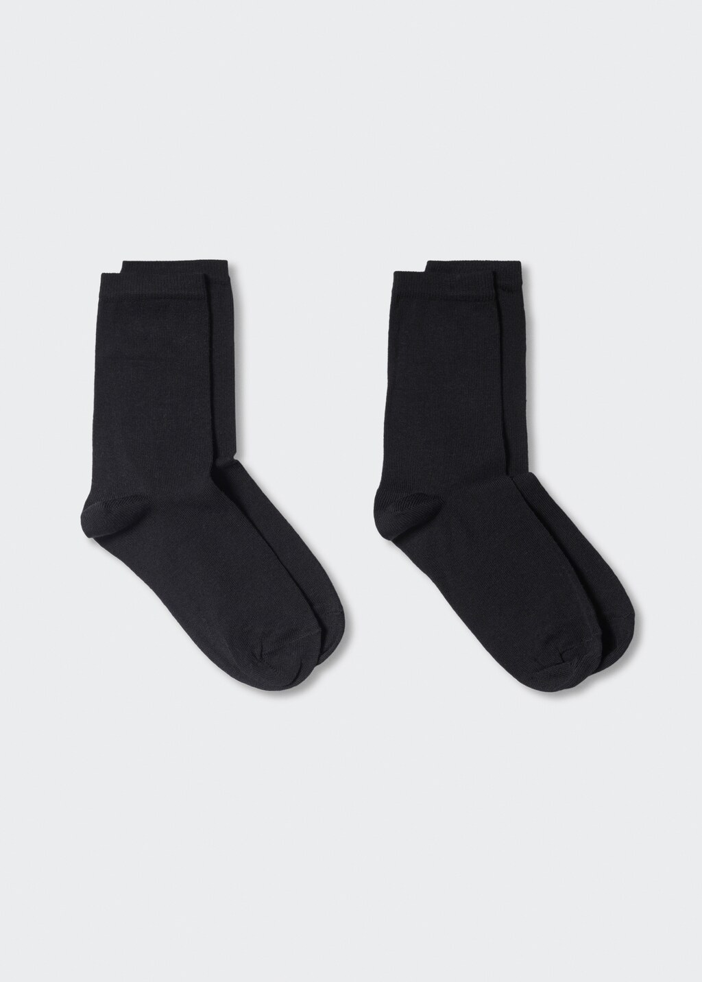 Pack 2 paires de chaussettes unies - Article sans modèle