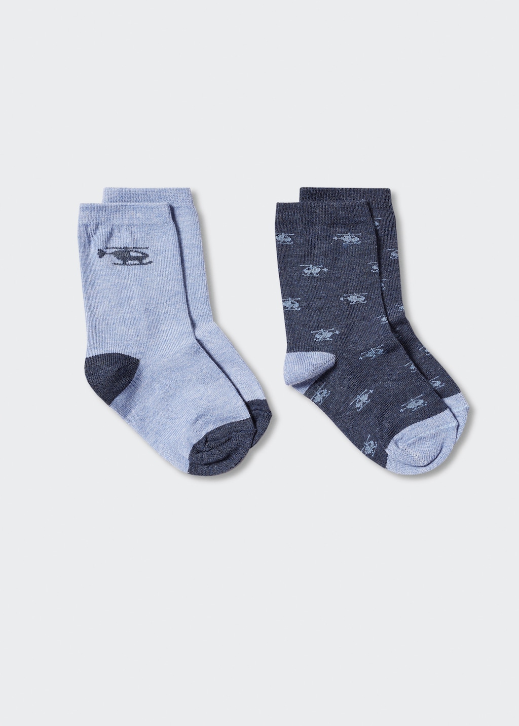 Pack 2 paires de chaussettes combinées - Article sans modèle