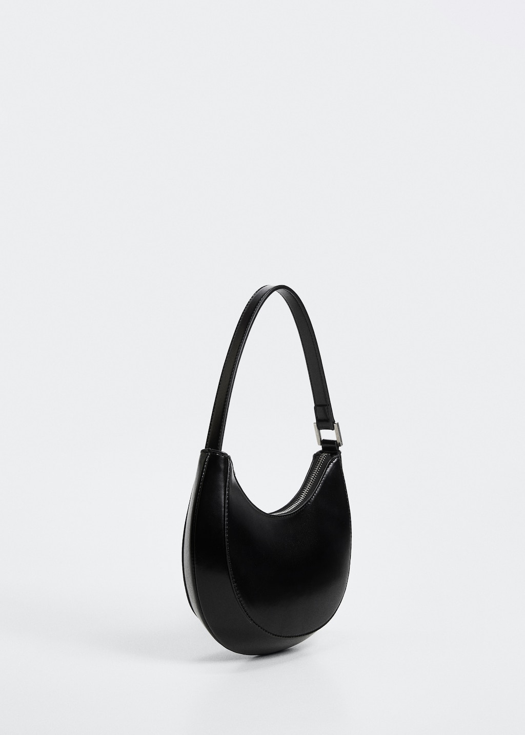 Oval short handle bag - Medium plane