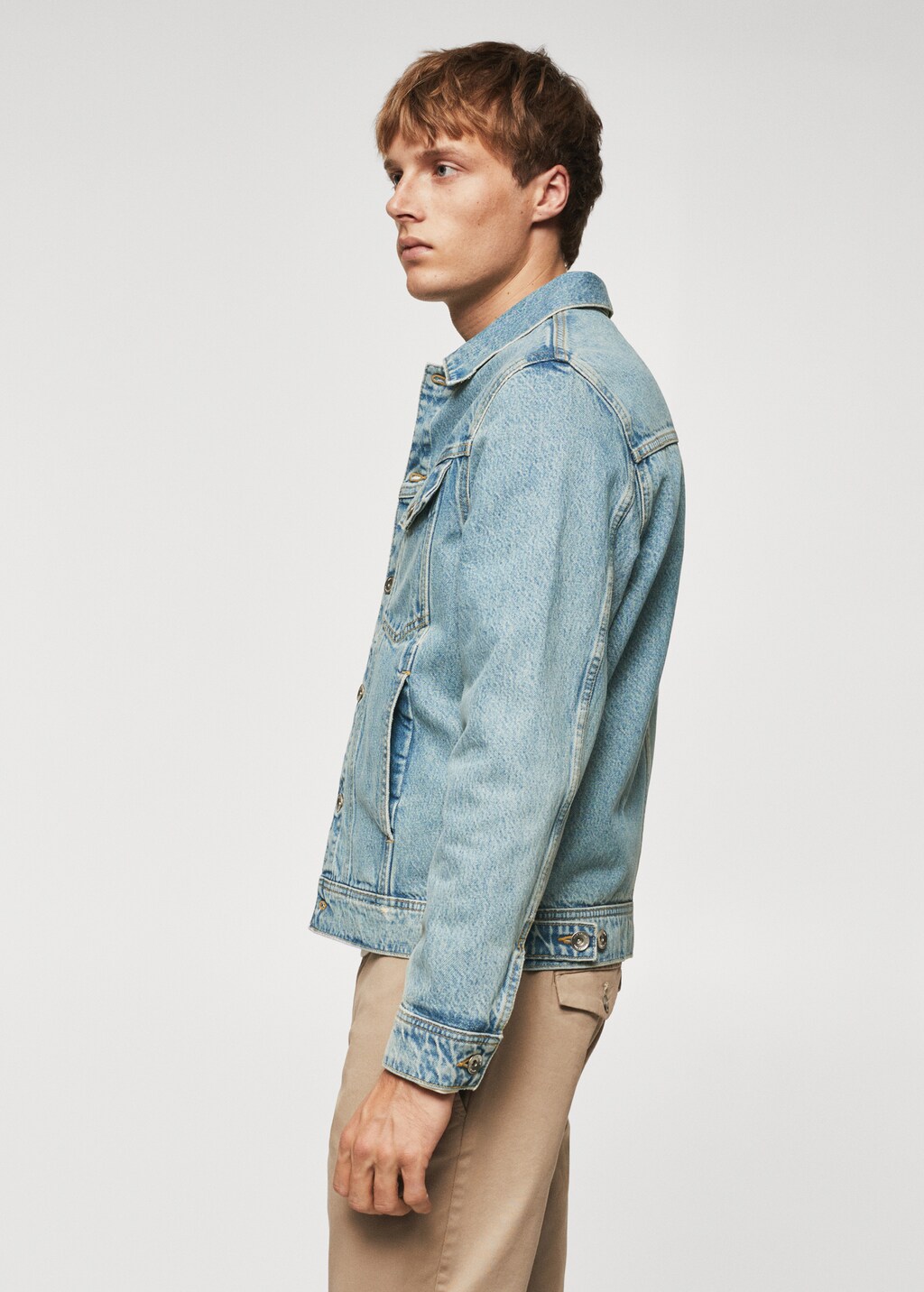 Vintage-wash denim jacket - Details of the article 6