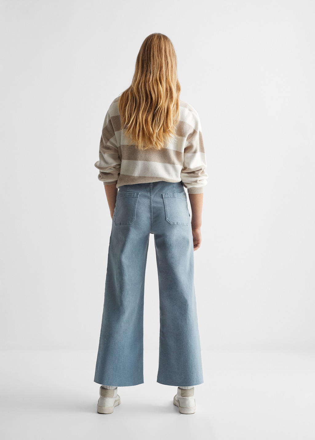 Jeans culotte tasche - Retro dell'articolo