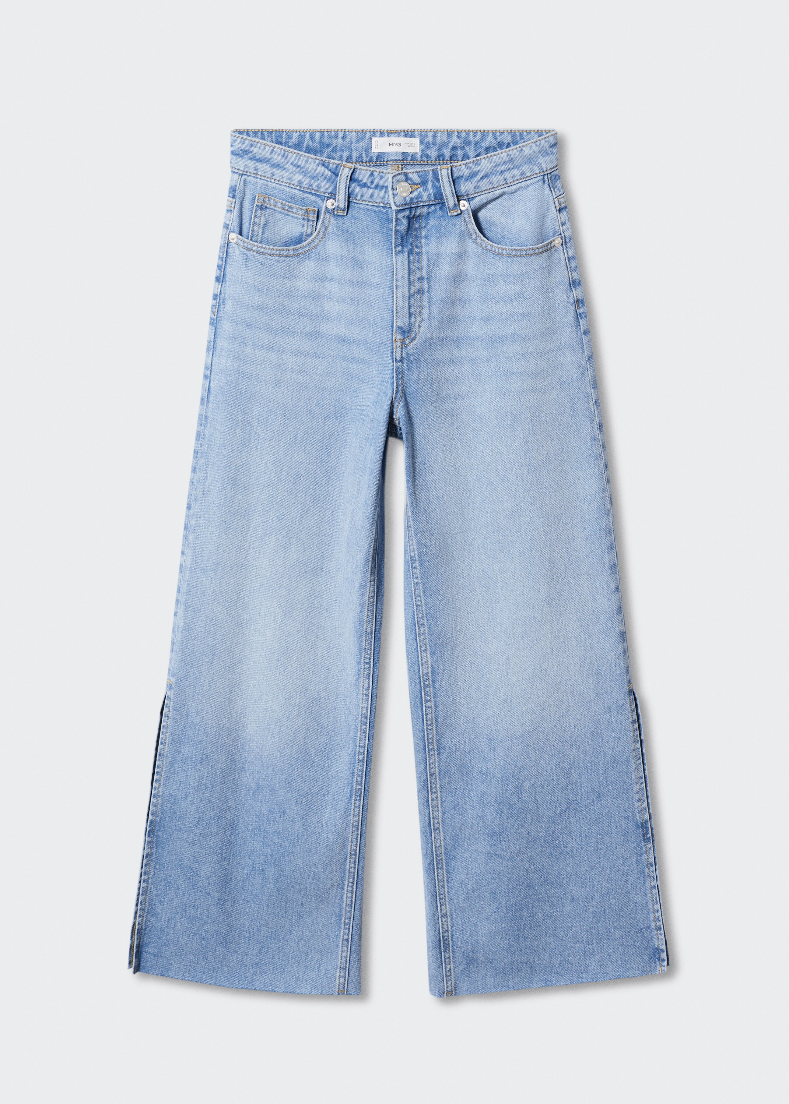 Culotte jeans with openings - Article without model