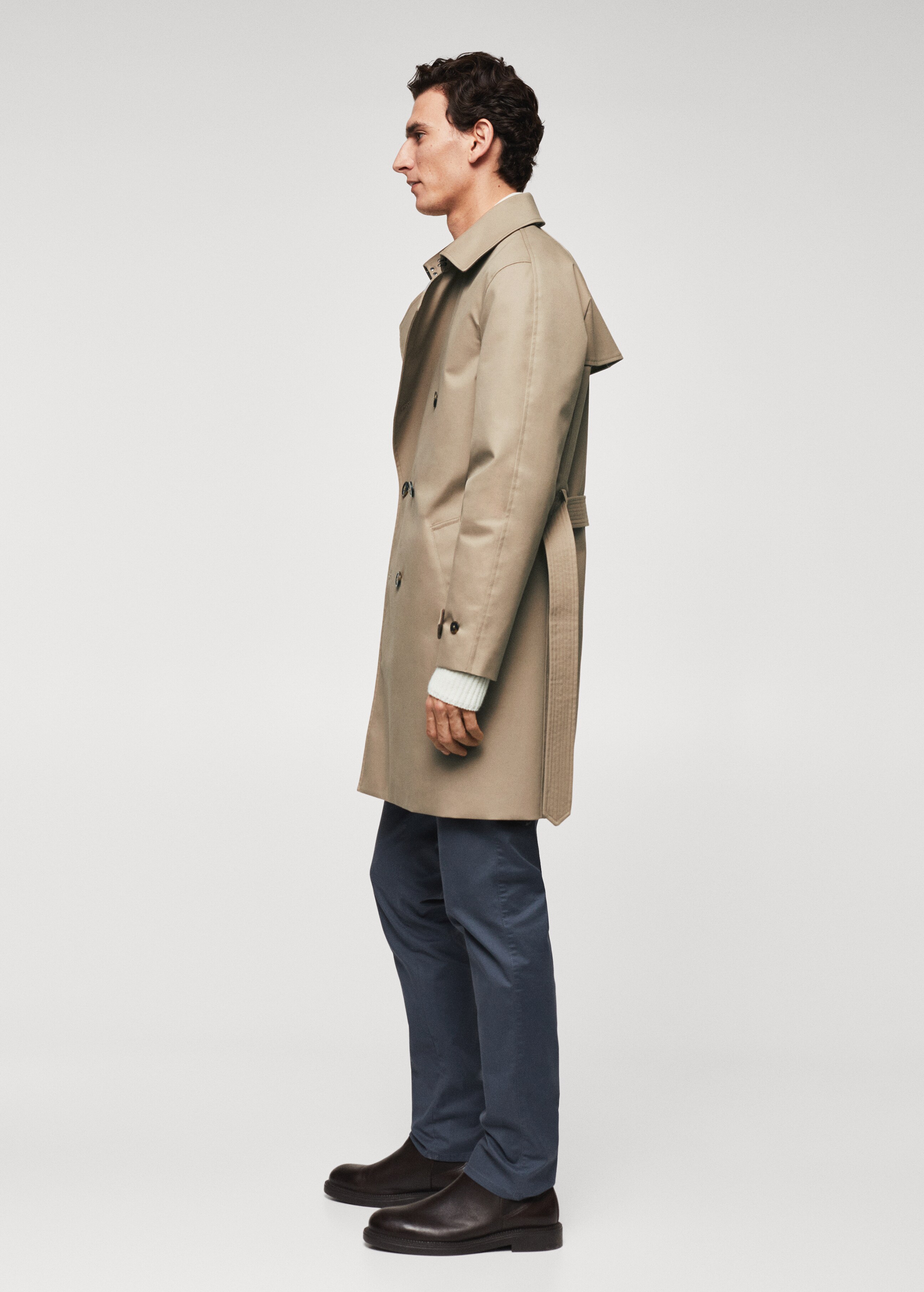 Classic water-repellent trench coat - Details of the article 4