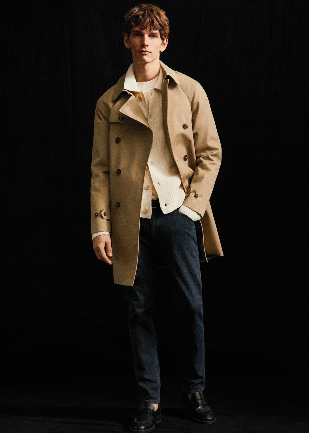 Classic water-repellent trench coat - Details of the article 5