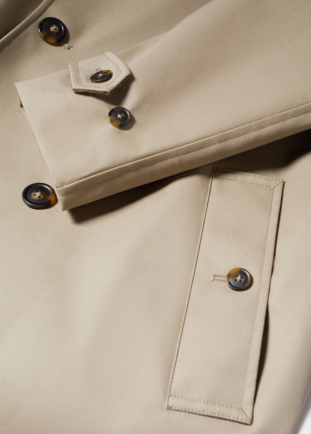 Classic water-repellent trench coat - Details of the article 8