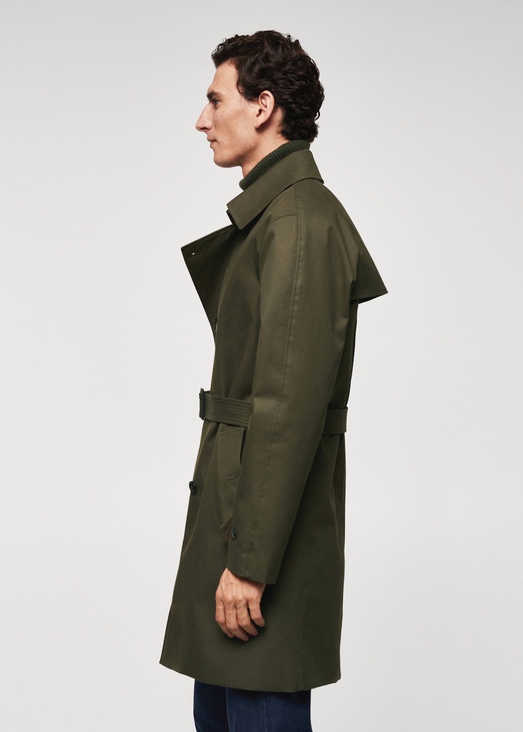 Classic water-repellent trench coat - Details of the article 4