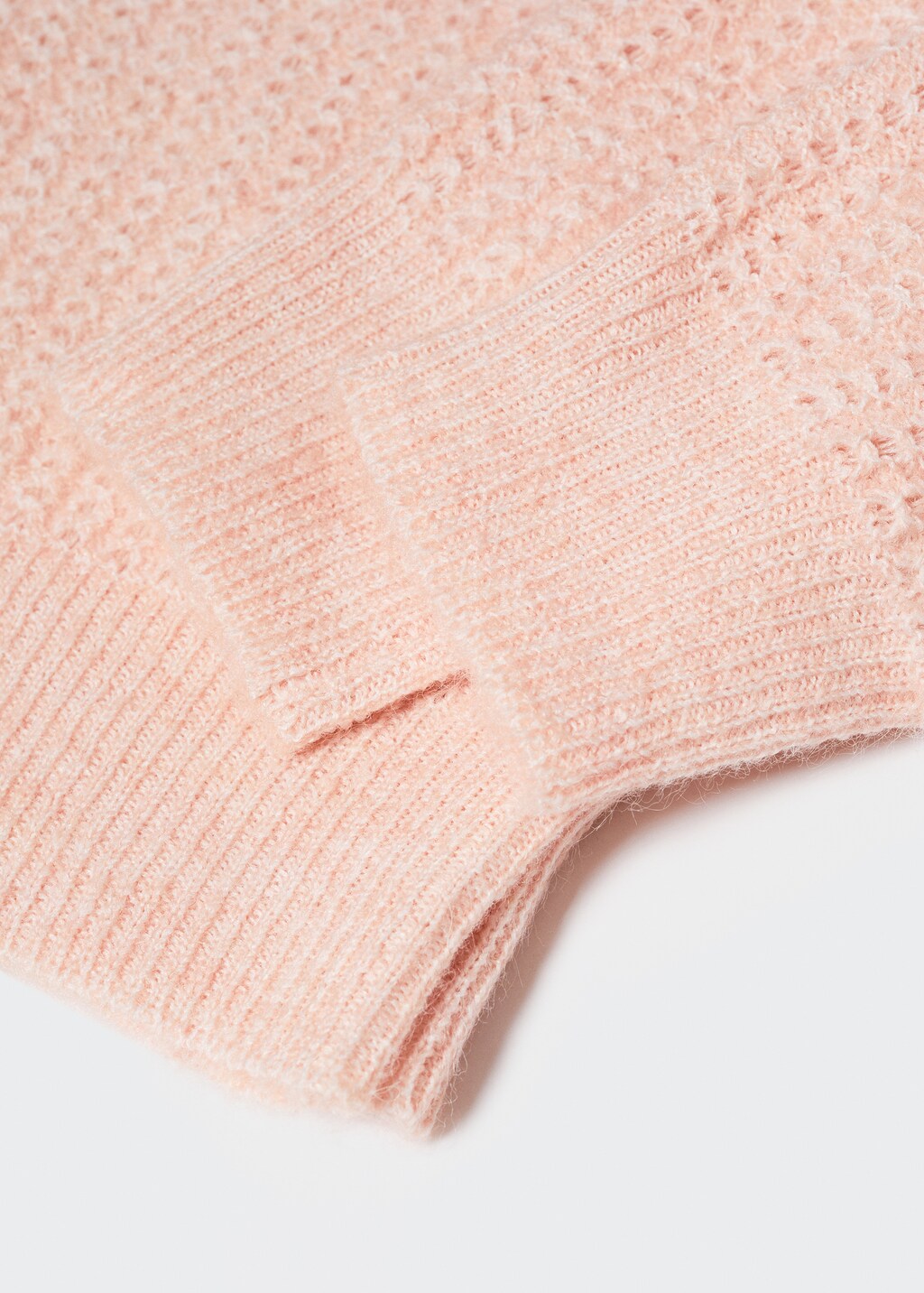 Boat-neck cropped sweater - Details of the article 8