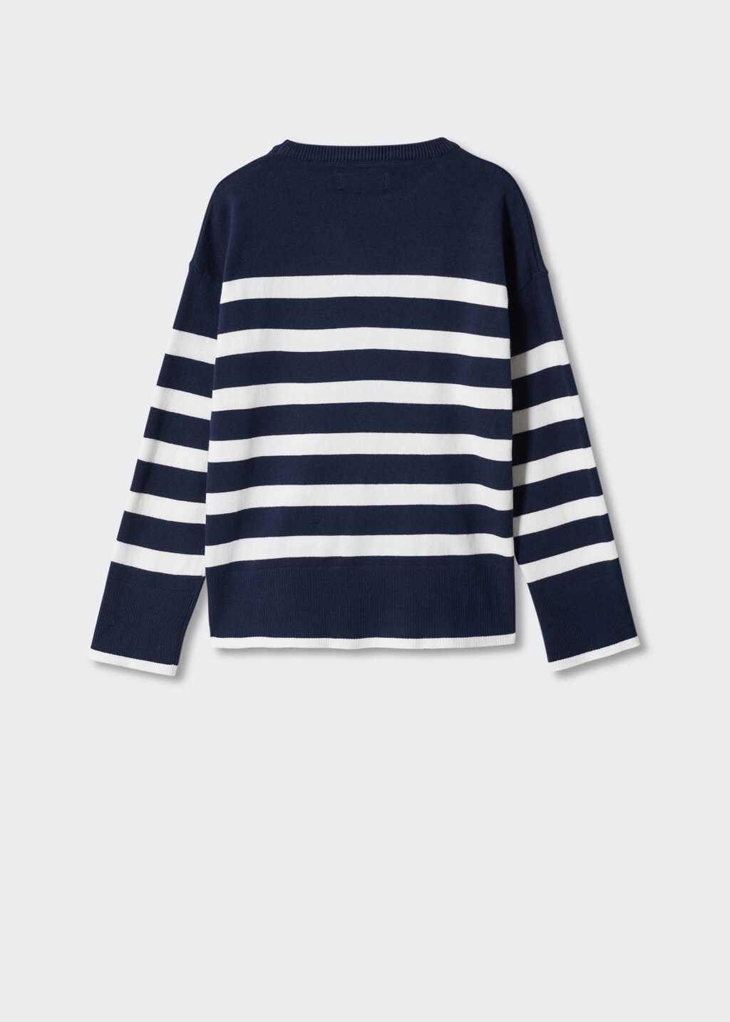 Striped cotton-blend sweater - Reverse of the article