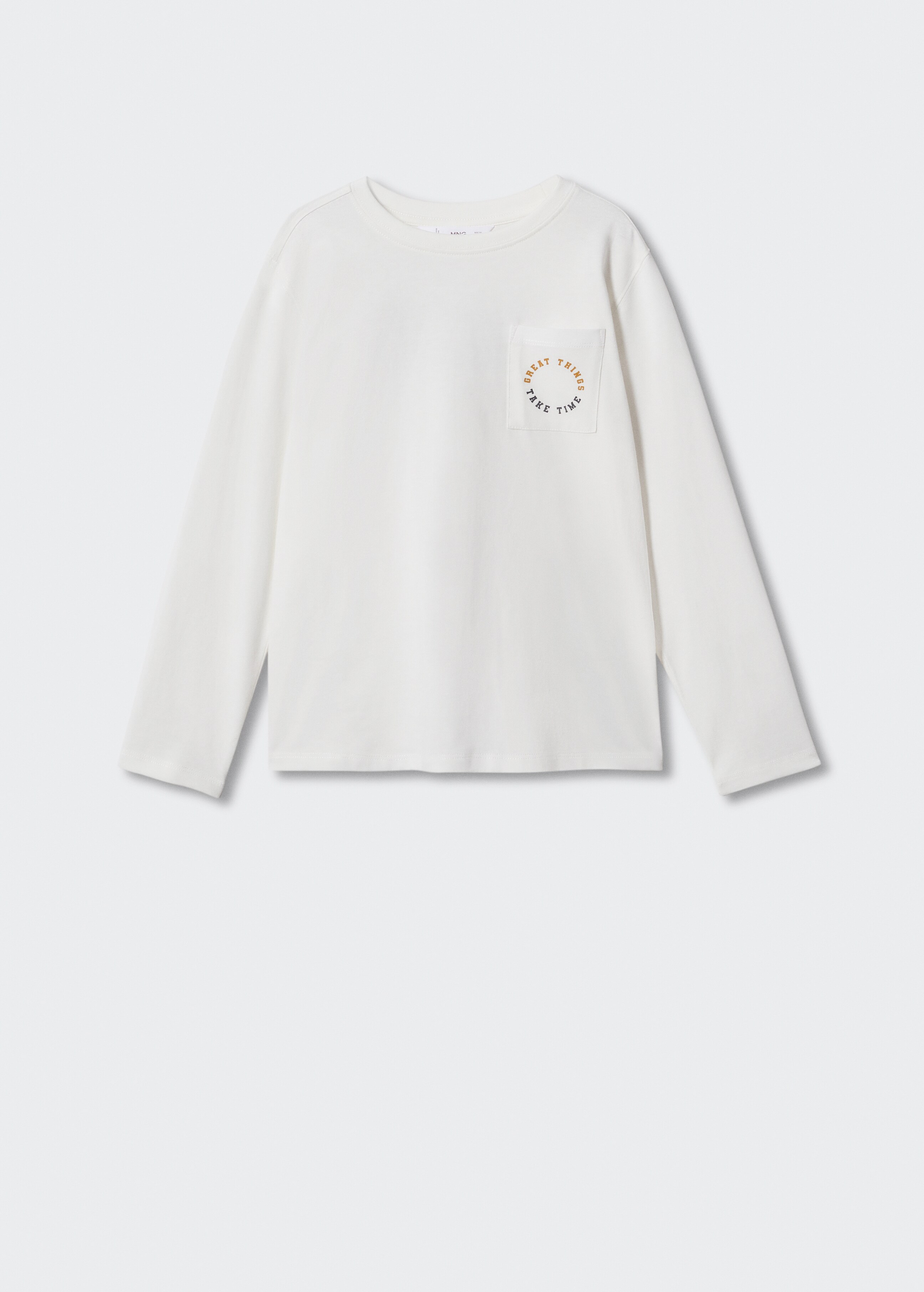 Camiseta algodón manga larga - Artículo sin modelo