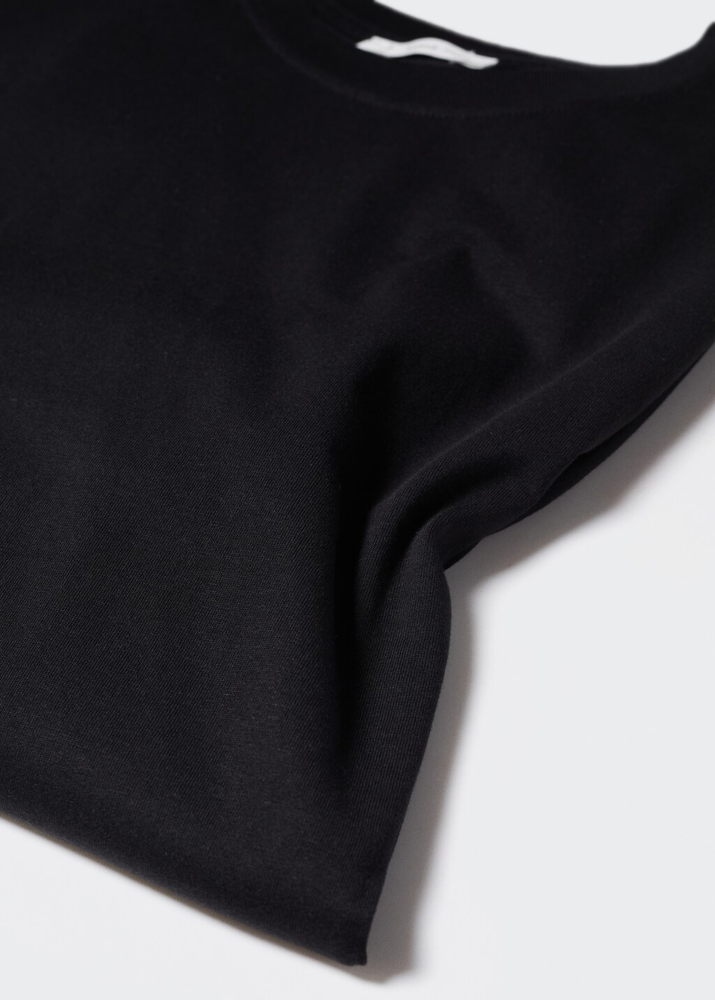 Basic oversized cotton t-shirt - Details of the article 8