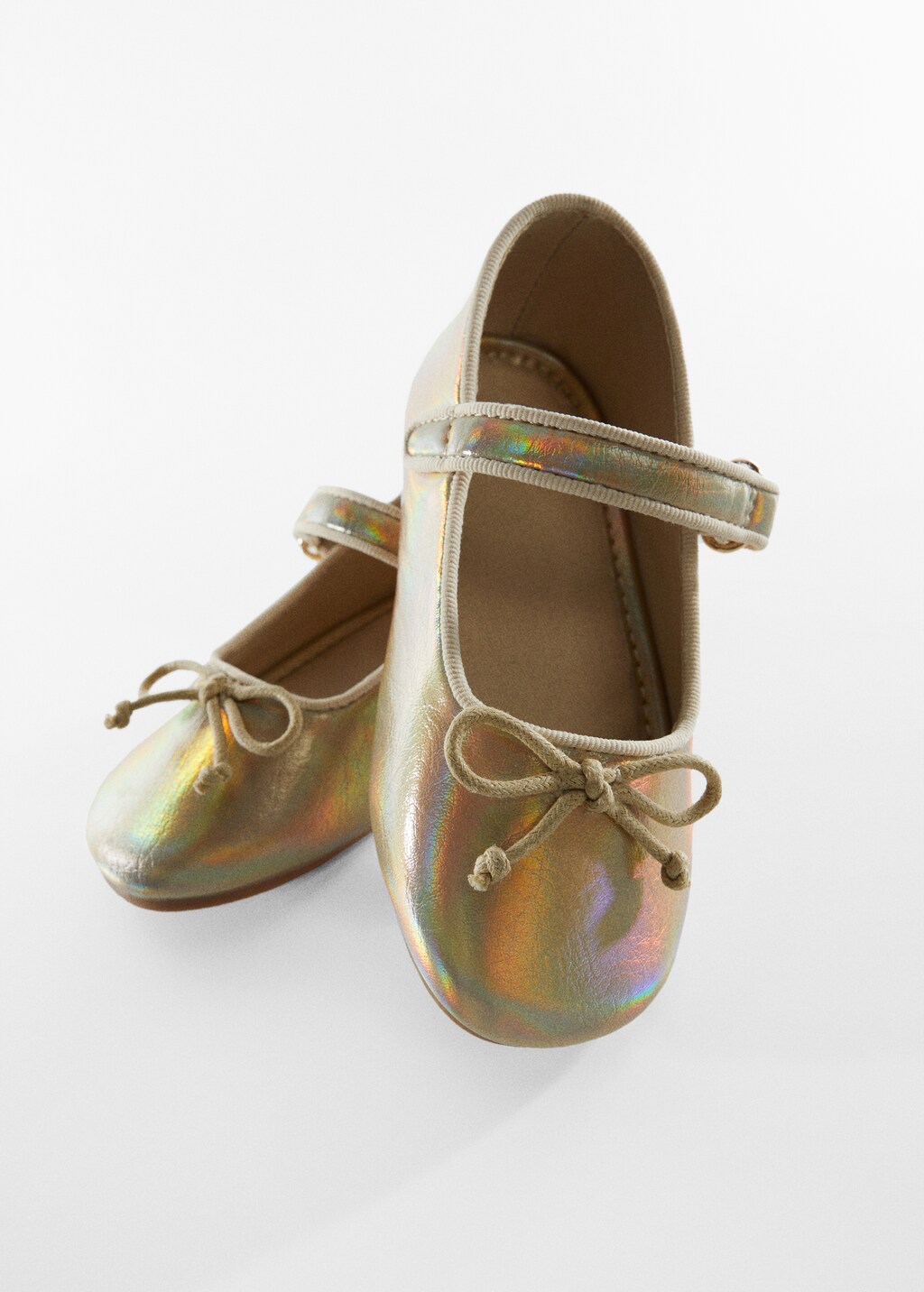 Shiny effect ballerinas - Details of the article 5