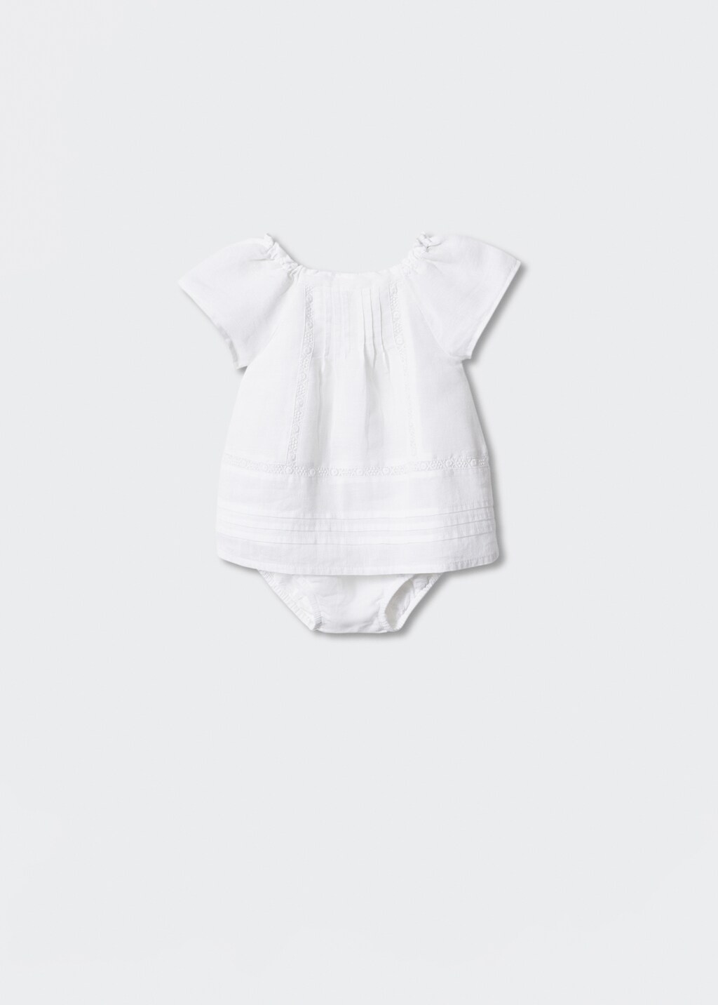 Cotton dress and nappy cover - Article without model