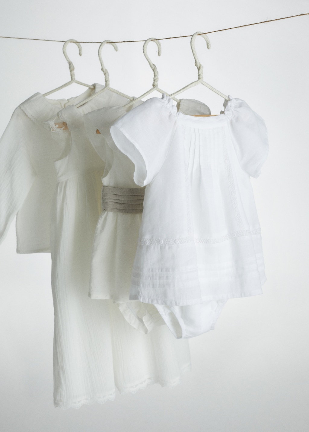 Cotton dress and diaper cover - Details of the article 5