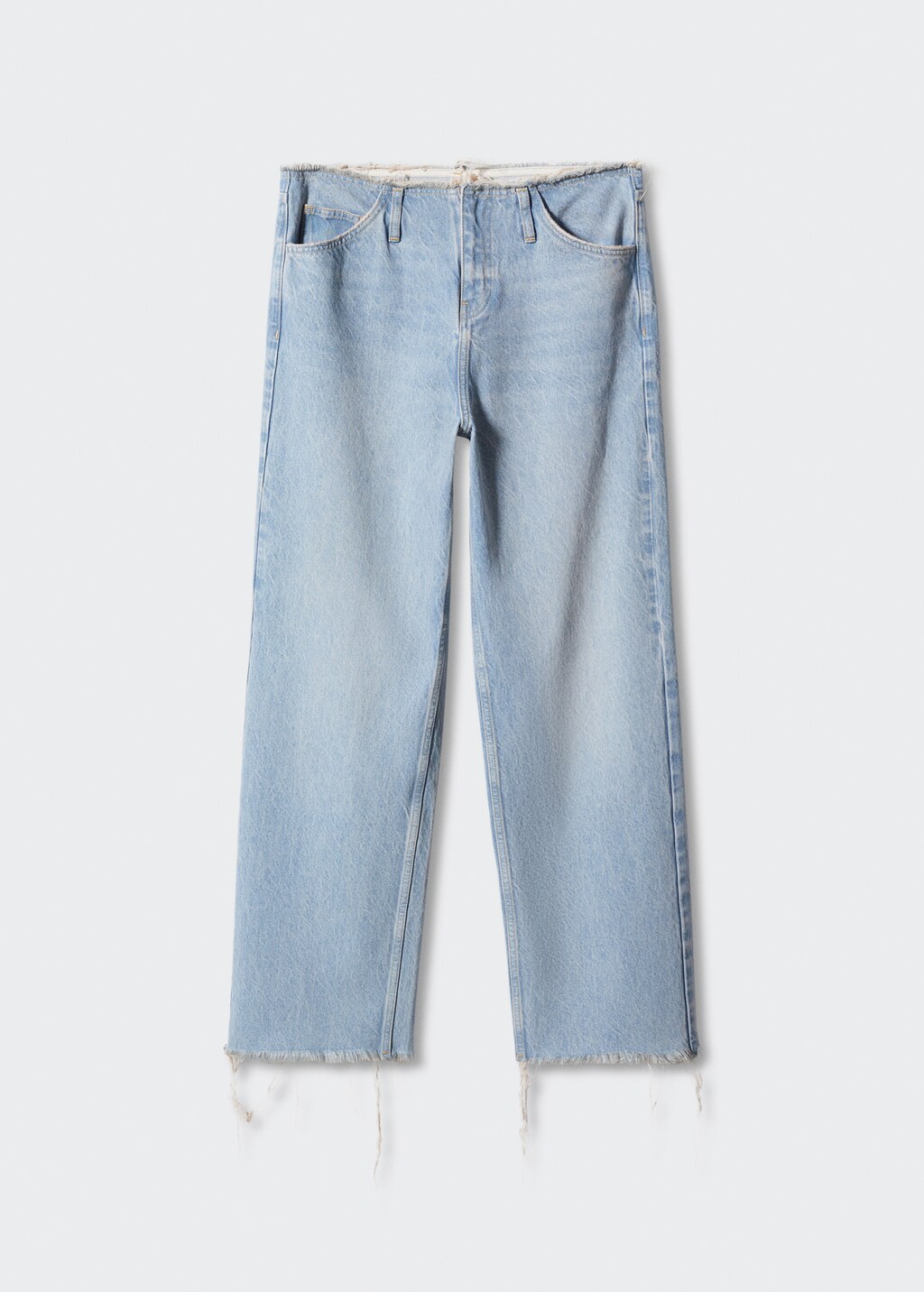 Wideleg mid-rise jeans - Article without model