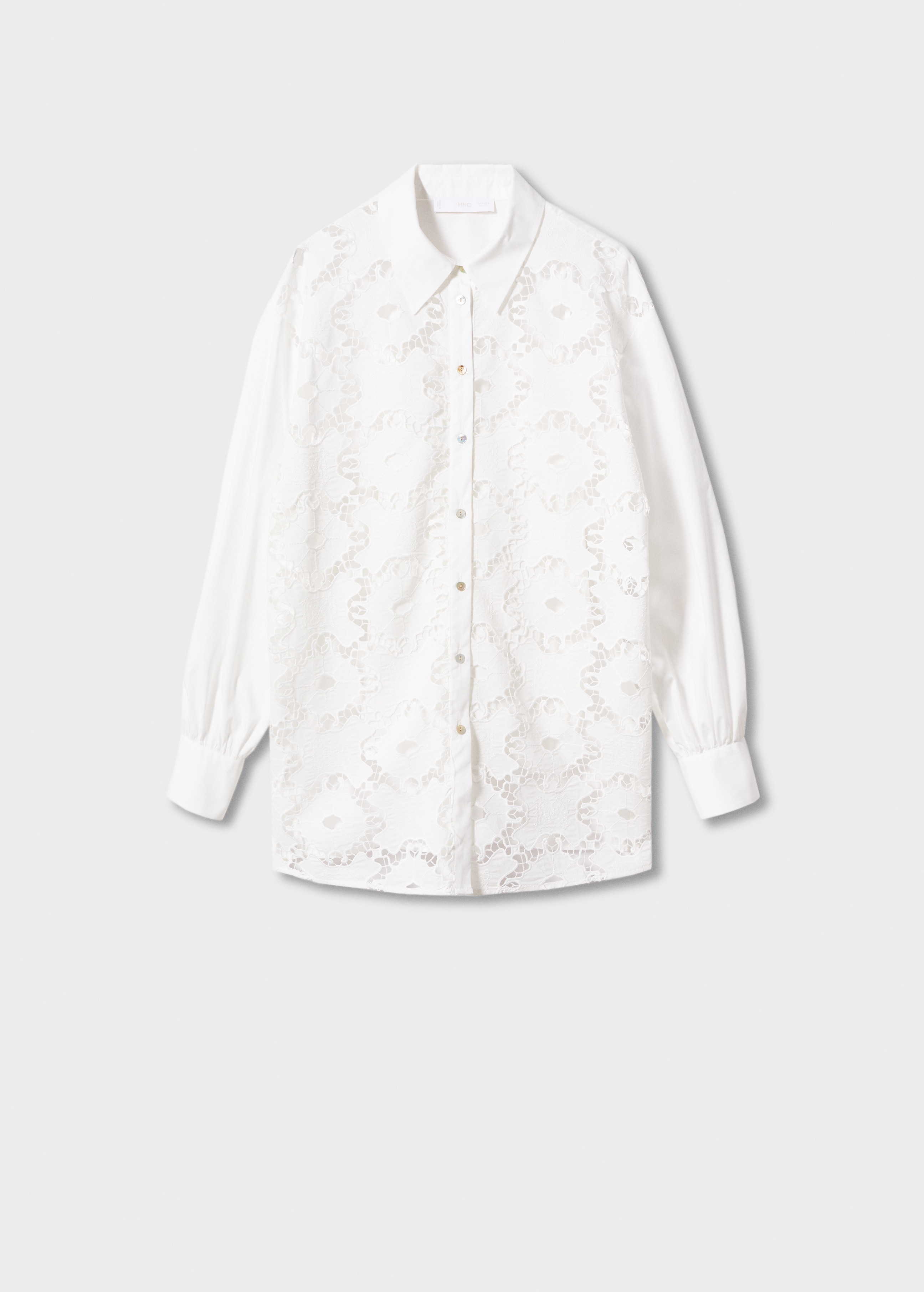 Kelmon embroidered cotton blouse