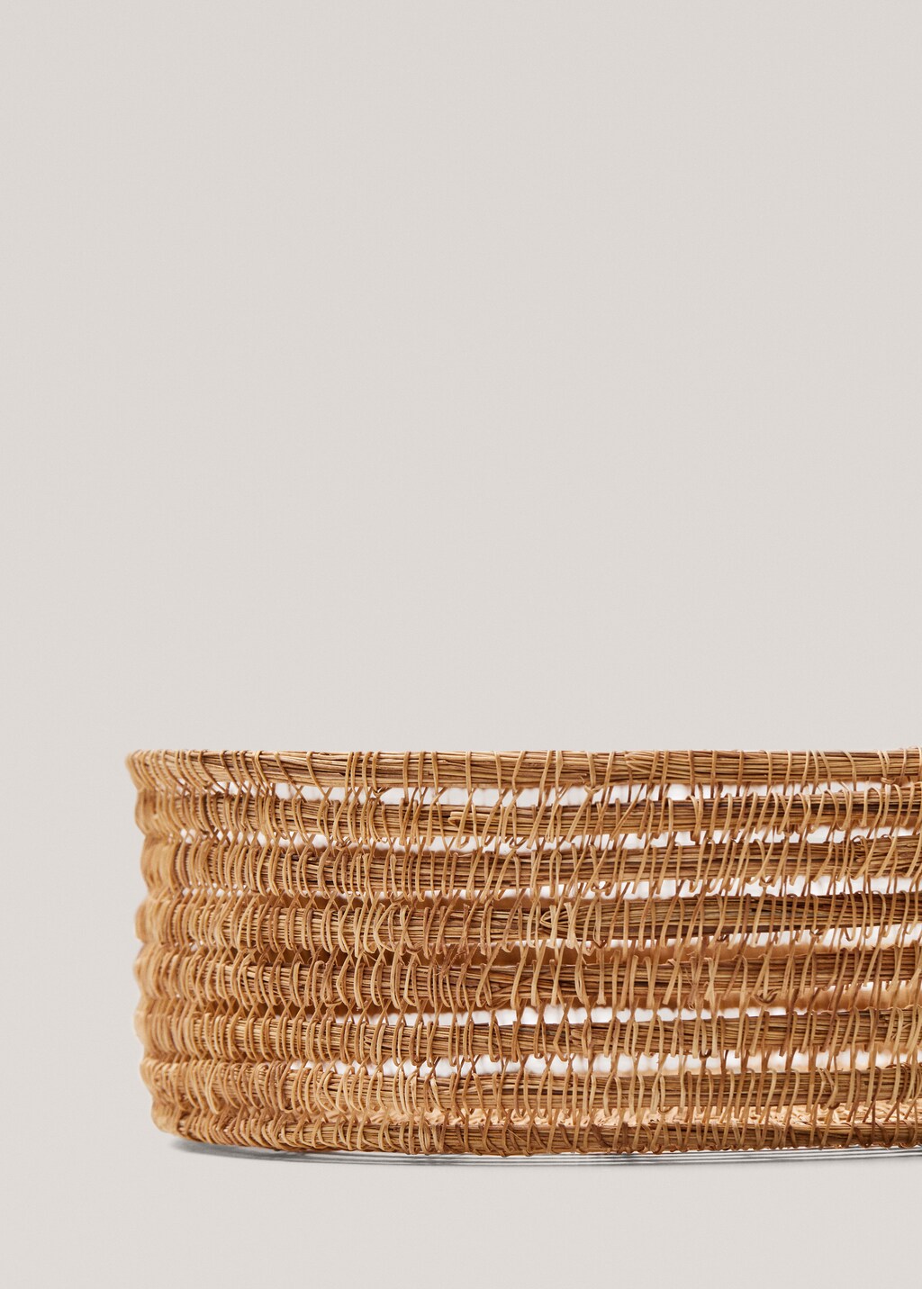 Natural fibre basket 30x10cm - Details of the article 2