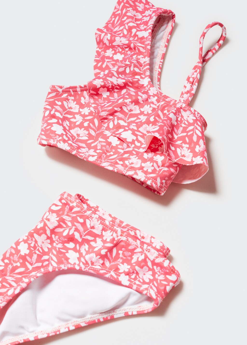 Floral bikini with ruffles - Details of the article 8