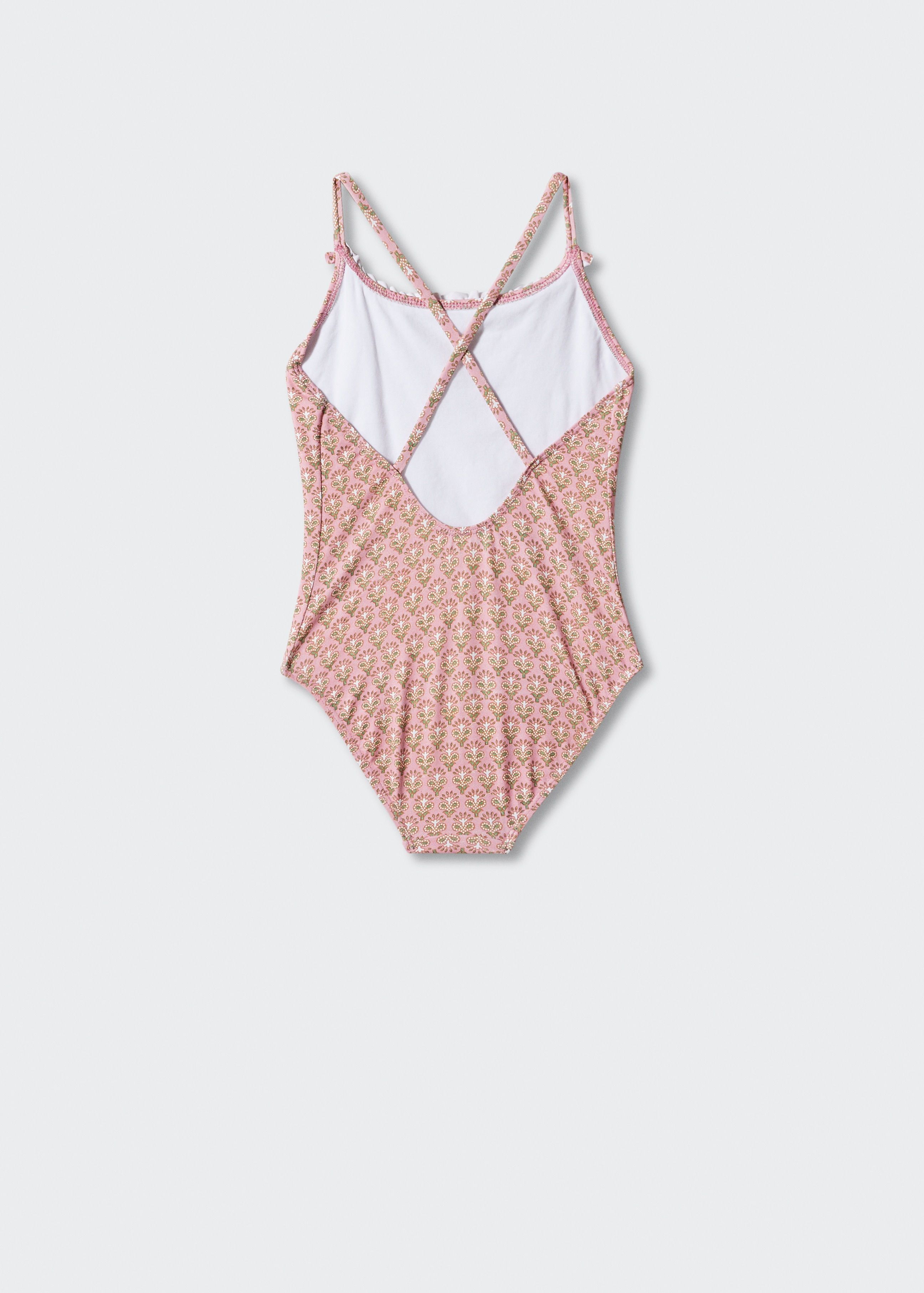 Ruffle print swimsuit - Reverse of the article