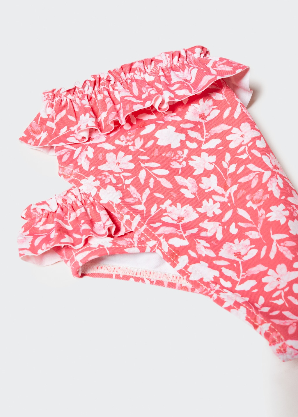 Ruffled floral bikini bottom - Details of the article 8