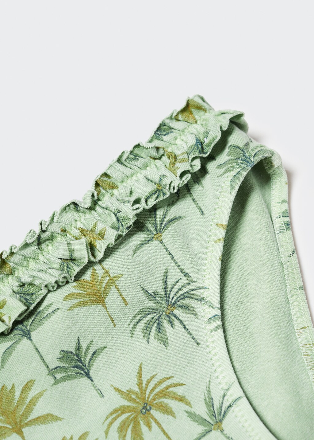 Bikini-Slip mit Palmen-Motiv - Detail des Artikels 8