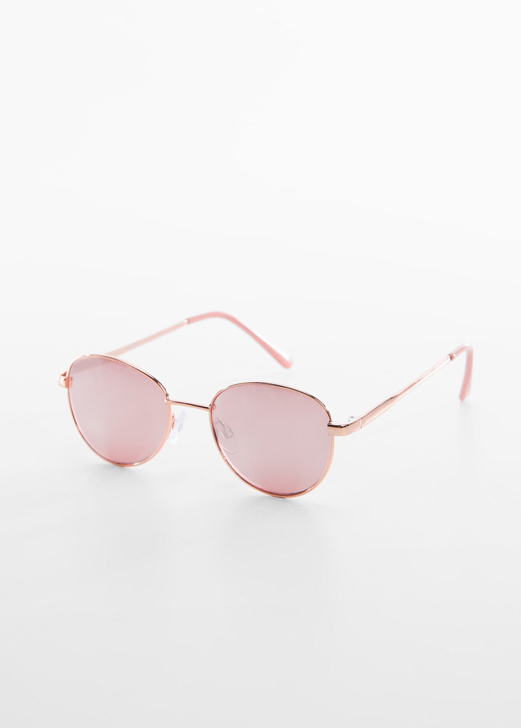 Metallic frame sunglasses - Medium plane