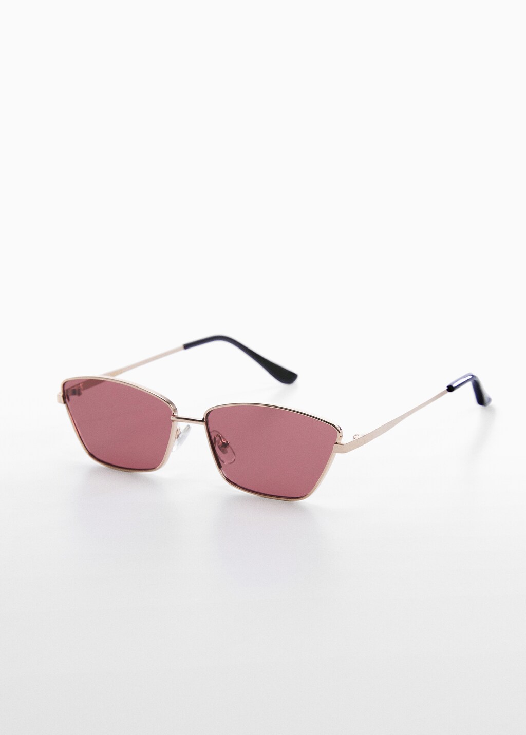 Metallic frame sunglasses - Medium plane