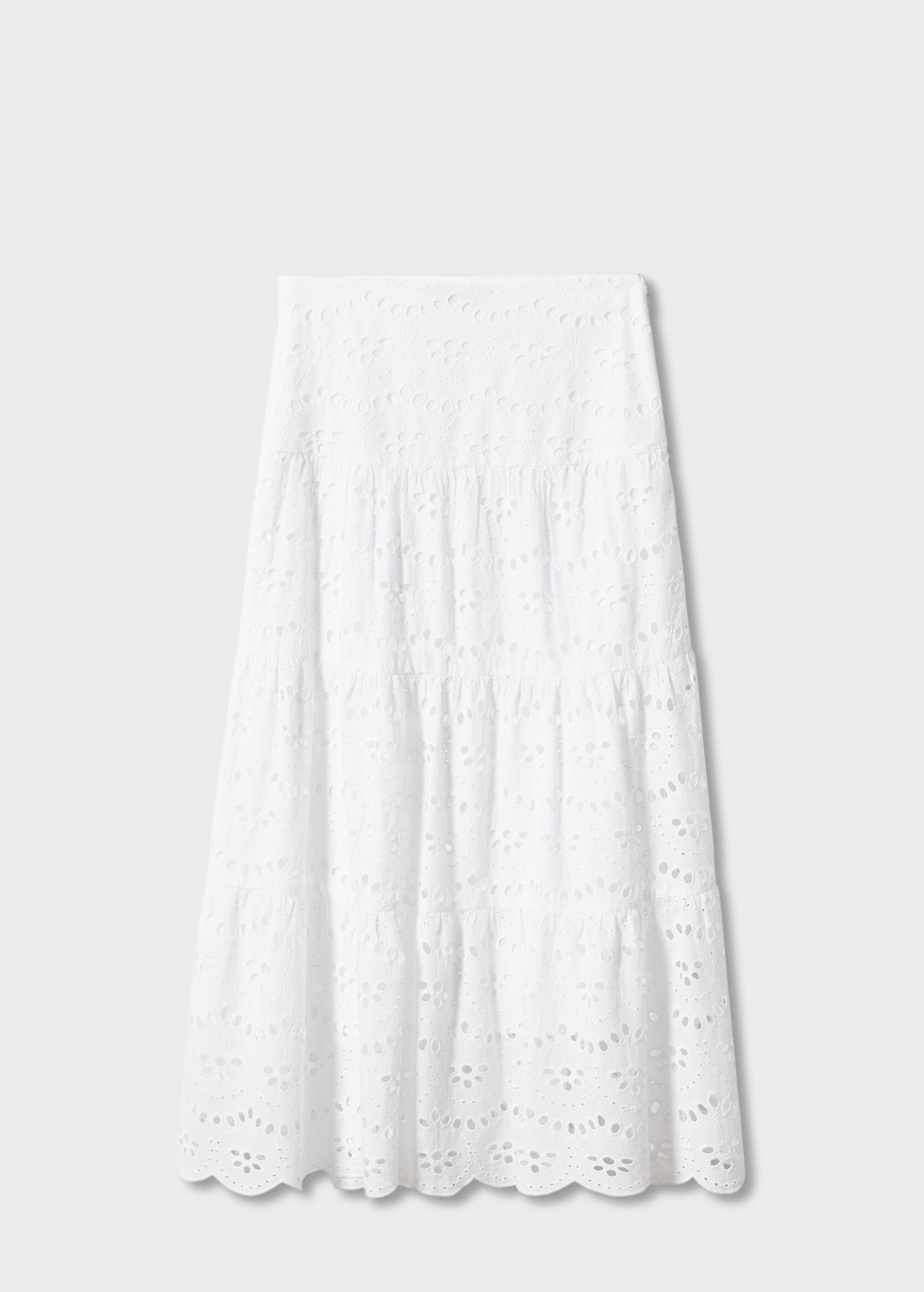 Falda algodón bordados - Artículo sin modelo