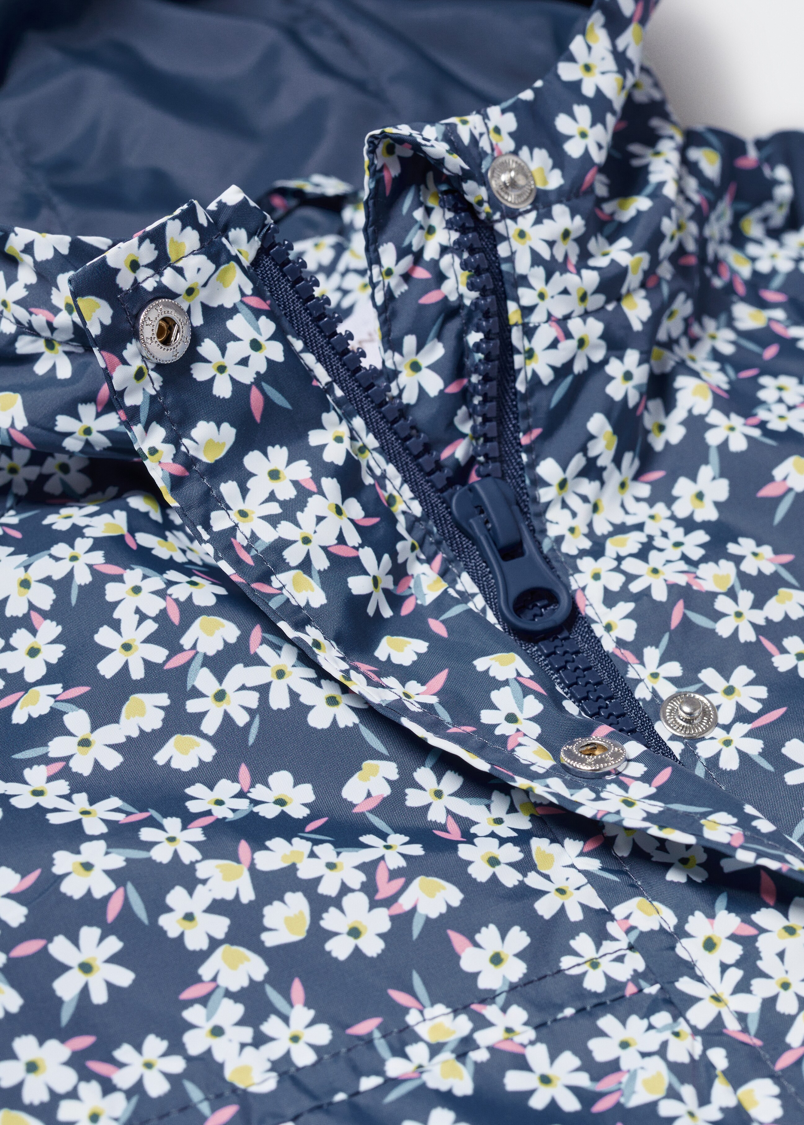 Floral print jacket - Details of the article 0