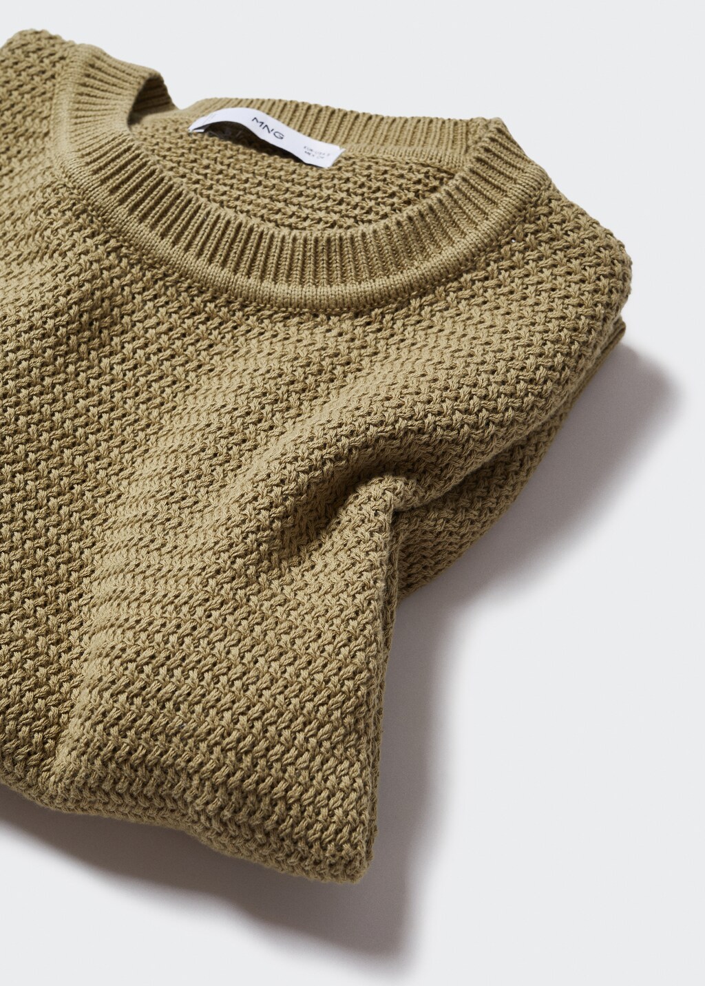 Knit cotton sweater - Details of the article 8