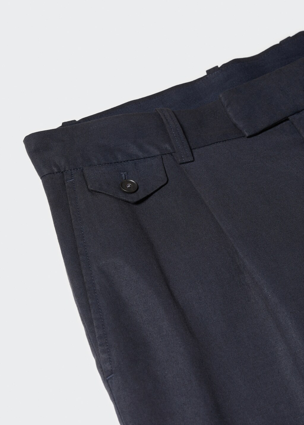 Pantalons tapered fit pinces - Detall de l'article 8