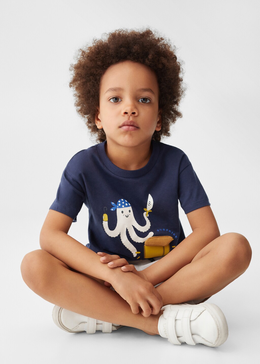 Octopus design T-shirt - Details of the article 2