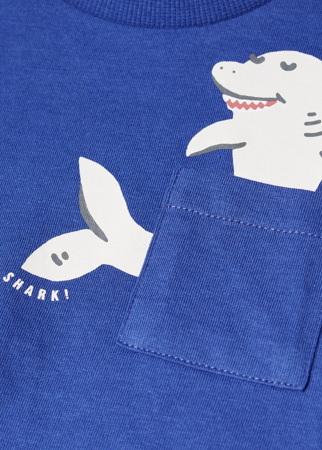 Printed cotton-blend T-shirt - Details of the article 0