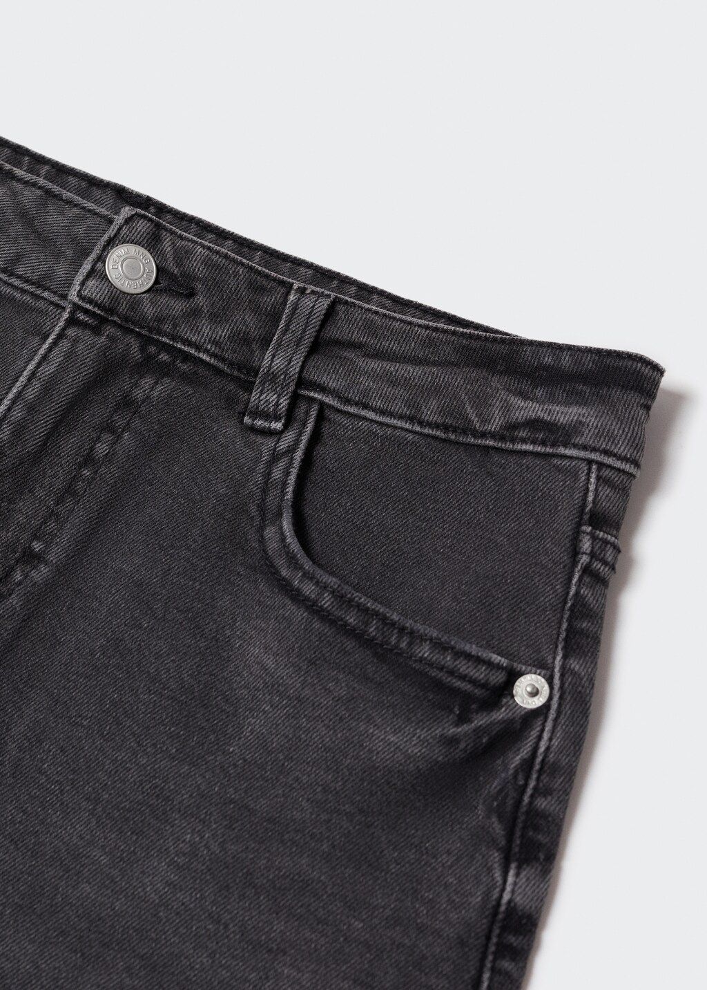 Mini-Rock aus Jeans - Detail des Artikels 8