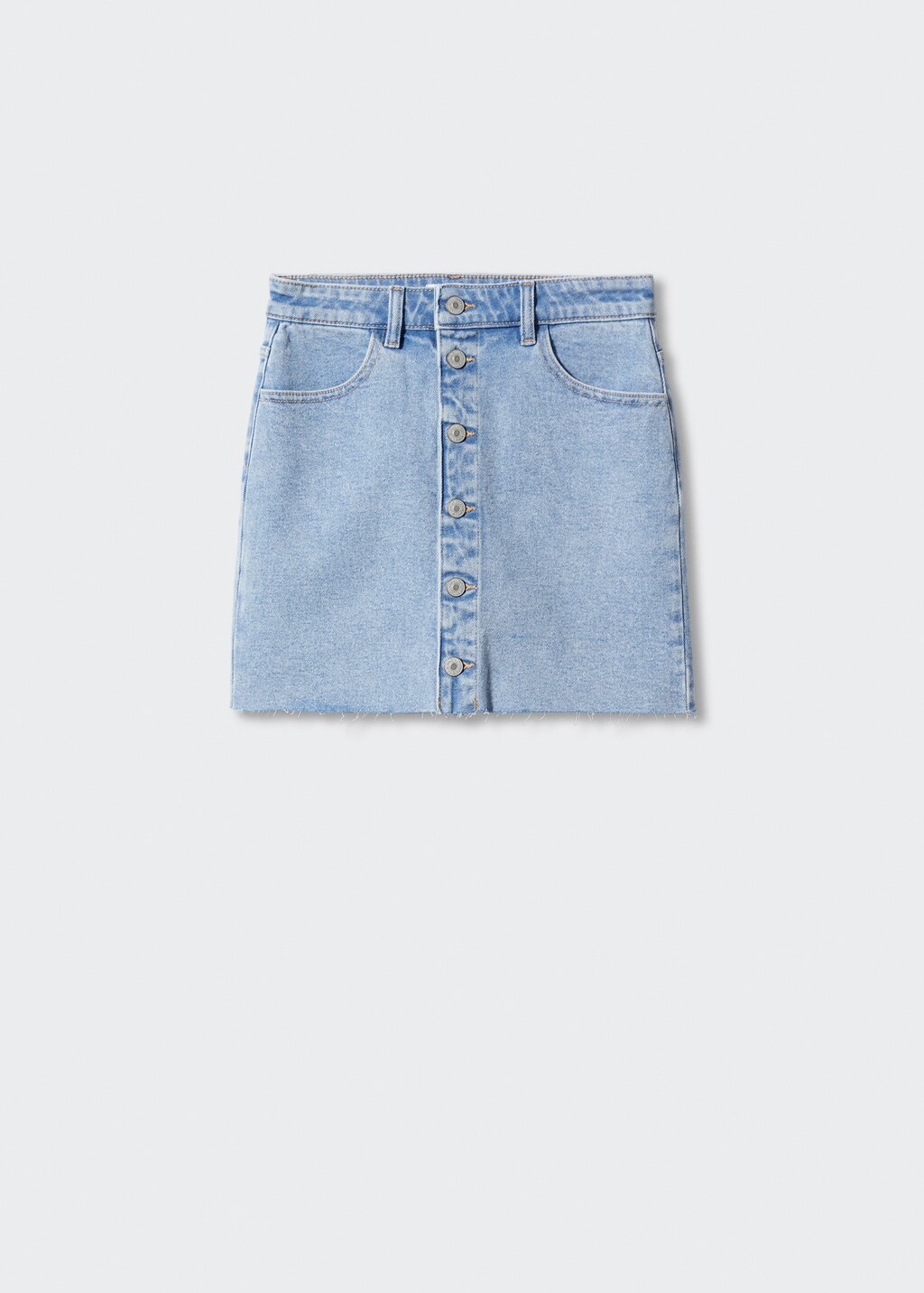 Denim mini-skirt - Article without model