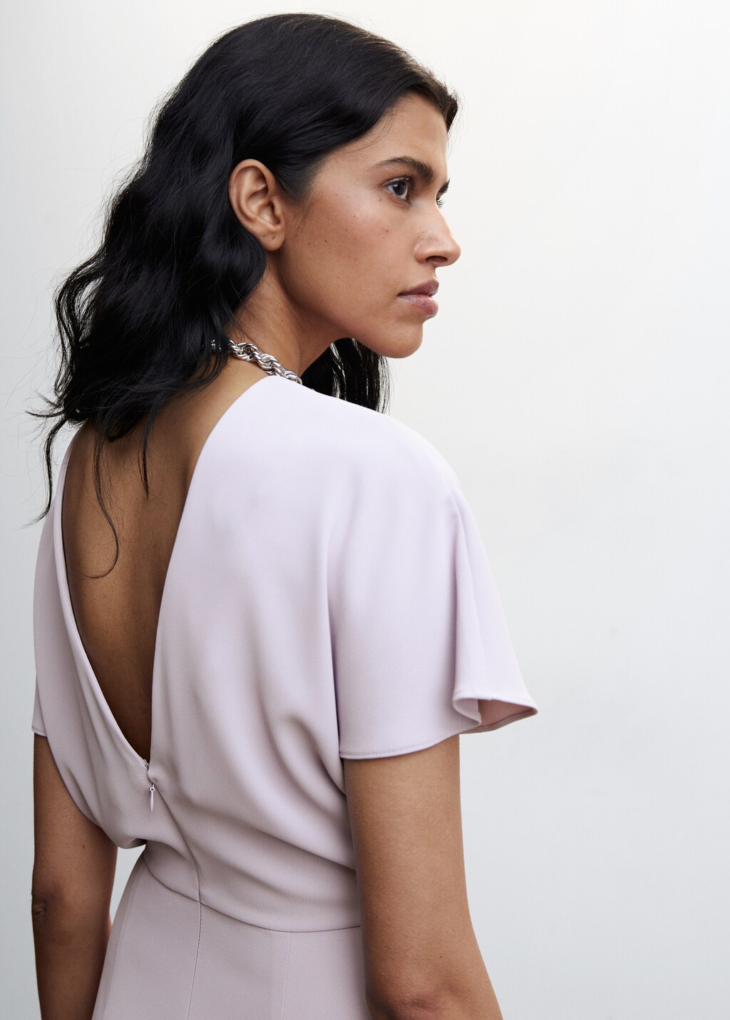 Draped detail dress - Details of the article 6