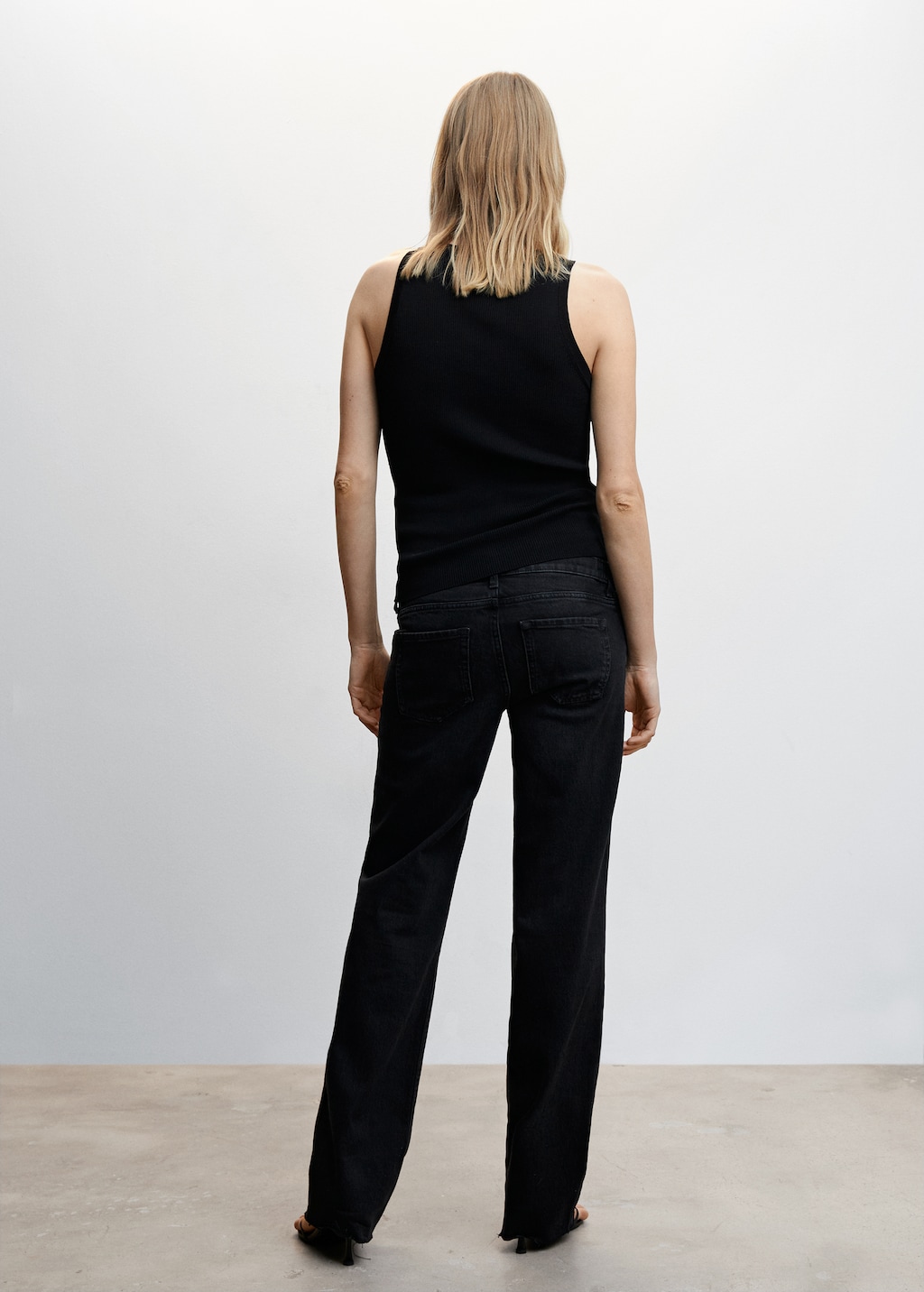 Maternity wideleg jeans - Reverse of the article