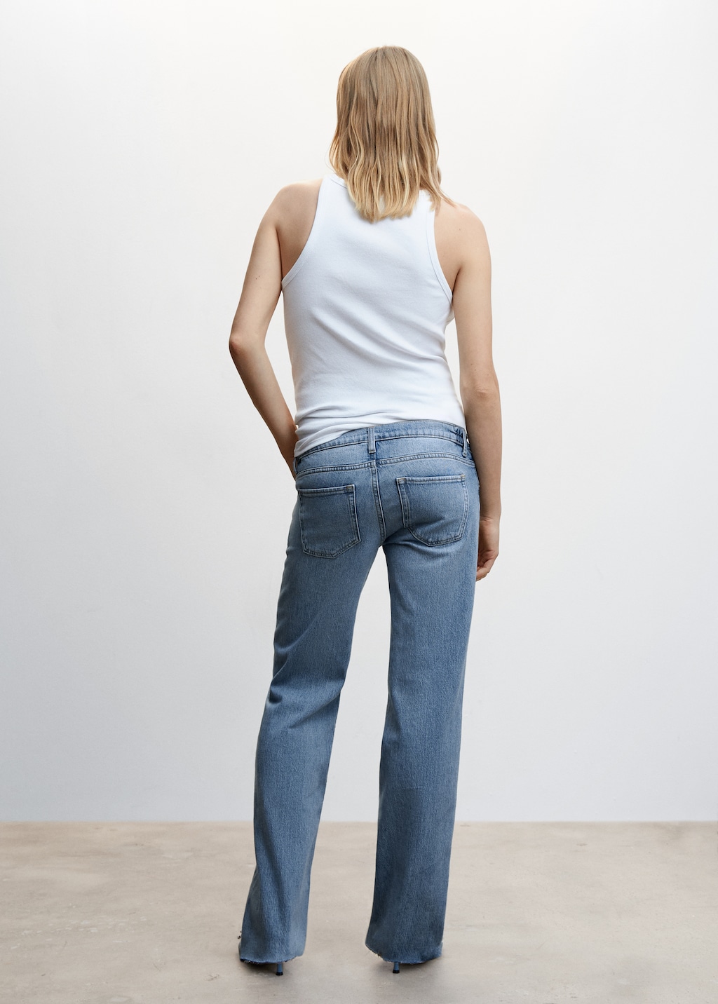 Maternity wideleg jeans - Reverse of the article