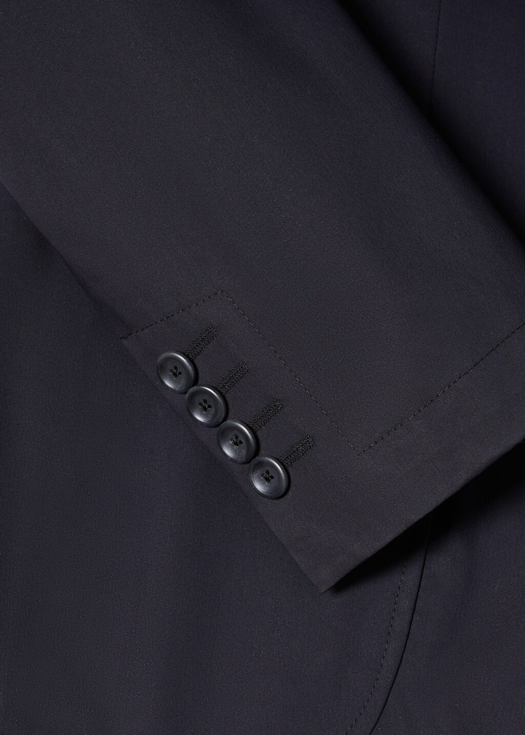 Slim fit cotton suit blazer - Details of the article 8