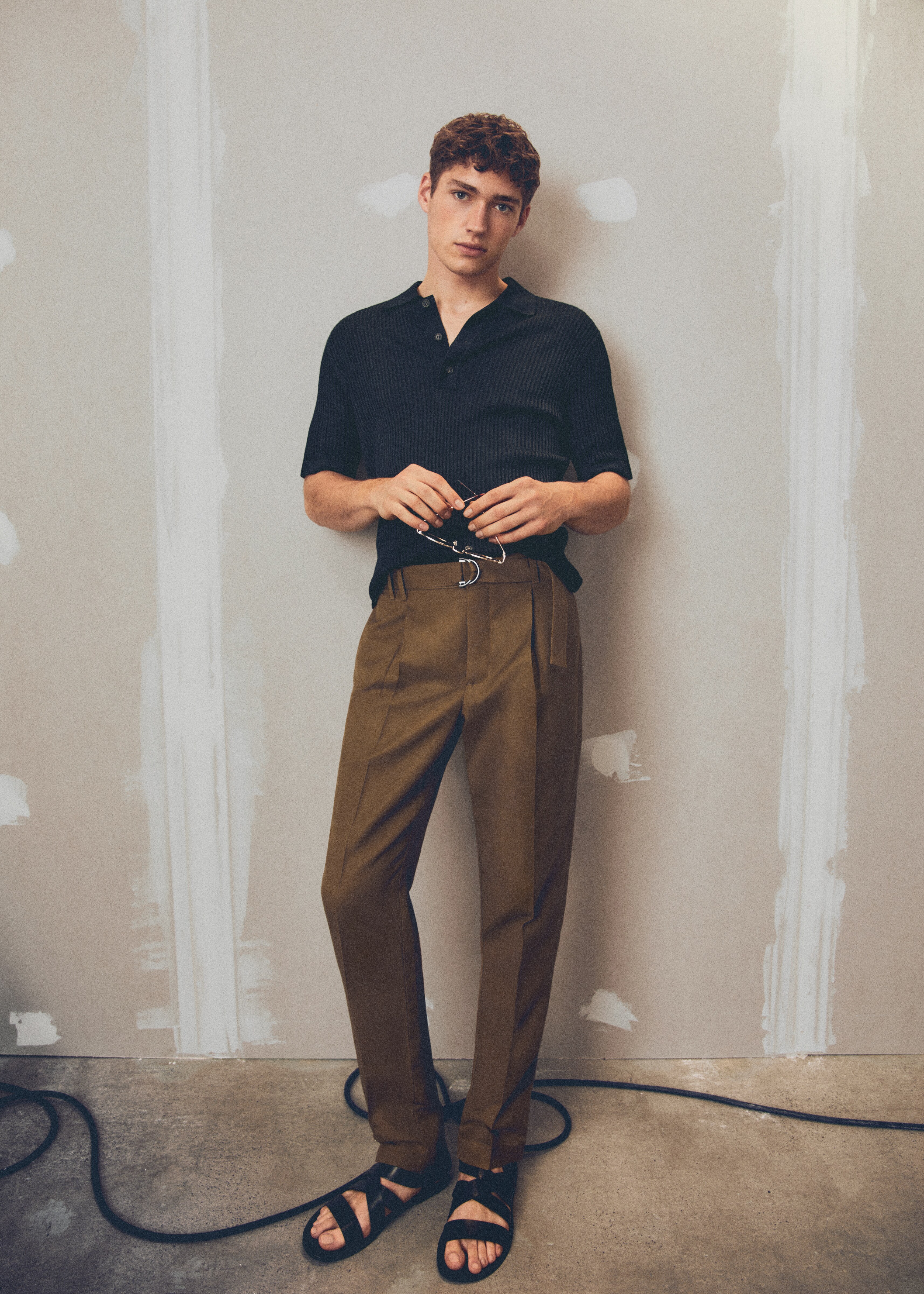 Belt line pants