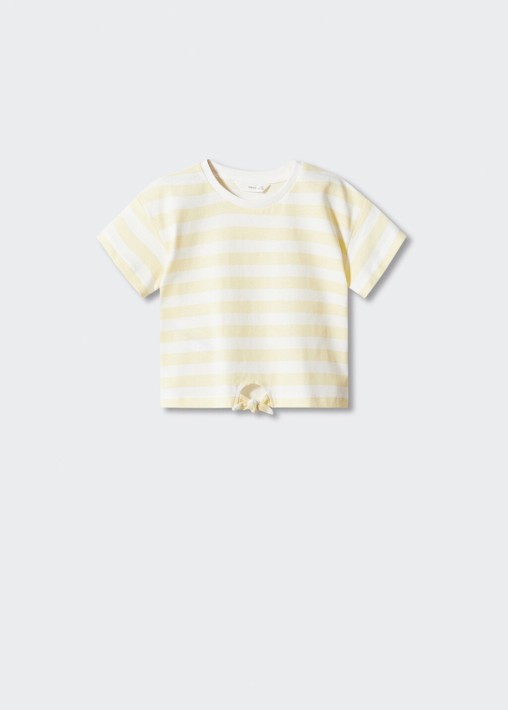 Knot striped T-shirt - Article without model