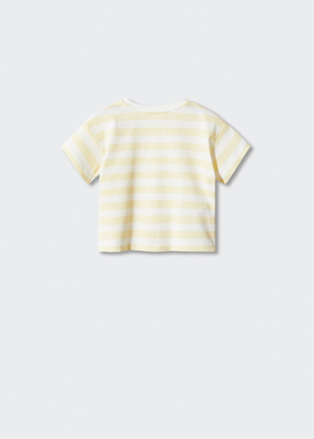 Knot striped T-shirt - Reverse of the article