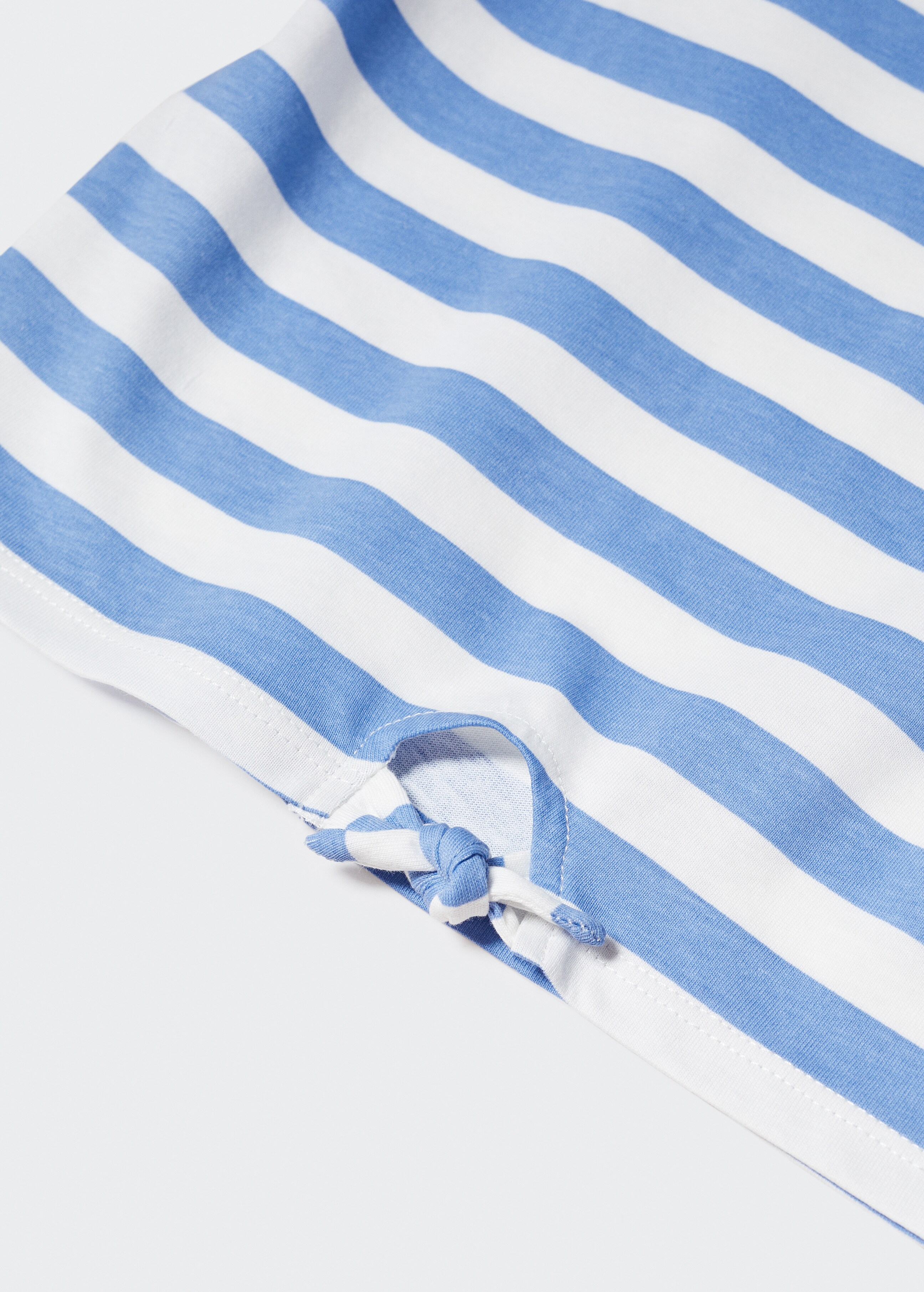 Knot striped T-shirt - Details of the article 8