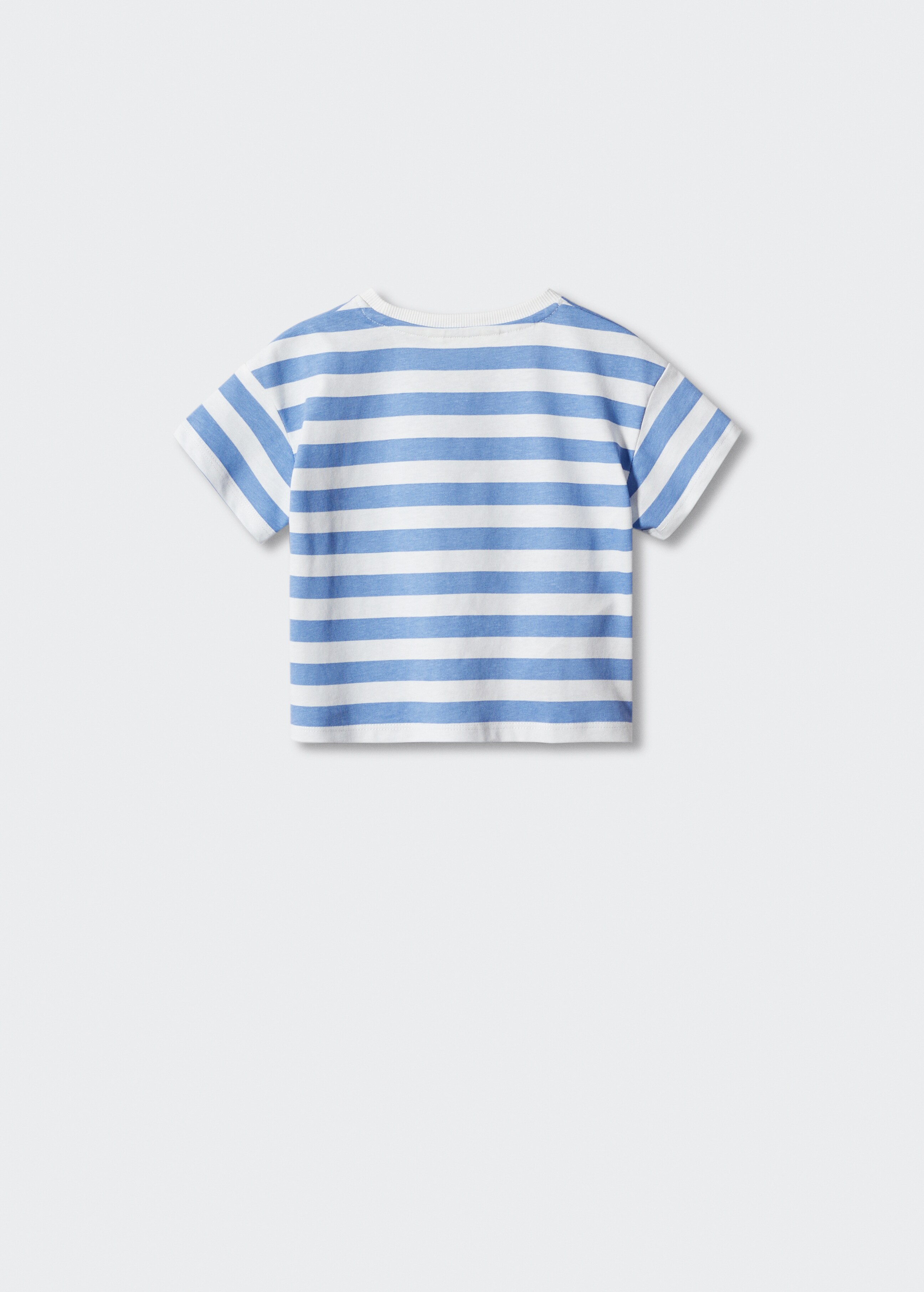 Knot striped T-shirt - Reverse of the article
