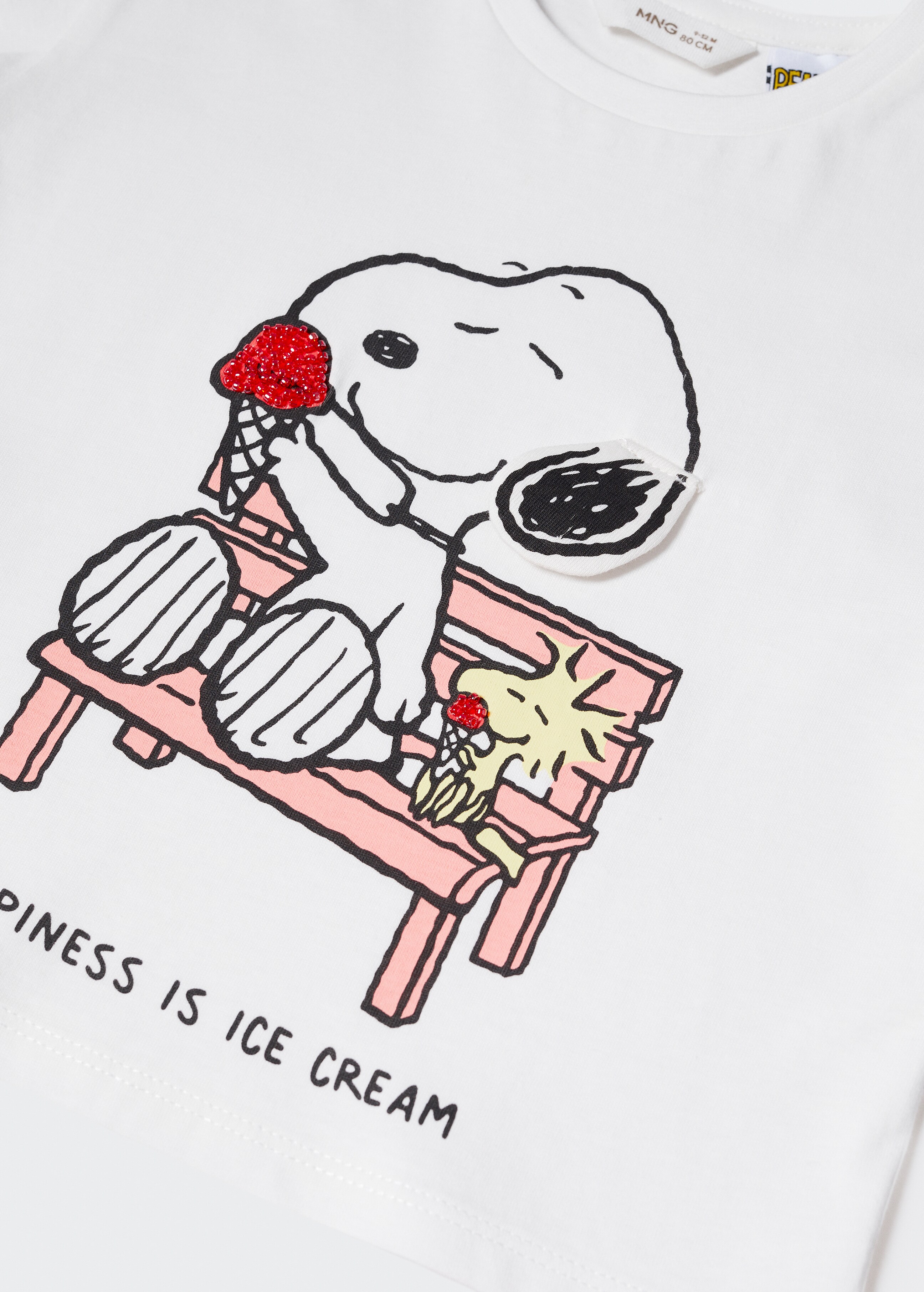 Snoopy printed t-shirt - Details of the article 0