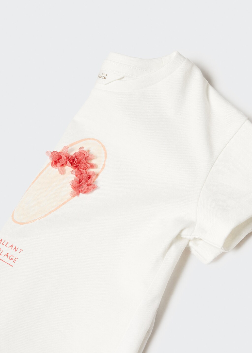 Printed cotton-blend T-shirt - Details of the article 8