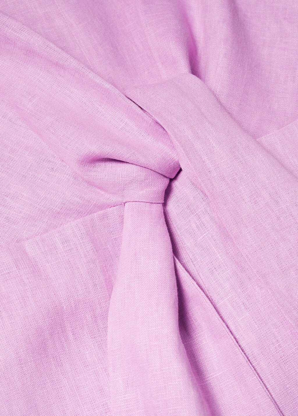 Linen knot jumpsuit - Details of the article 8