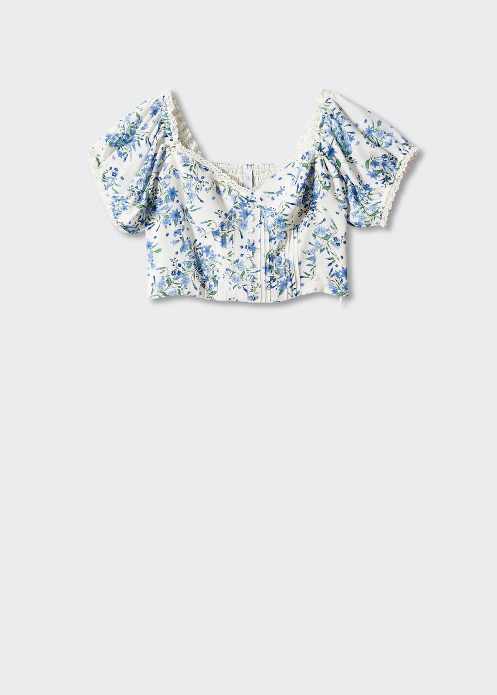 Floral crop top - Article without model