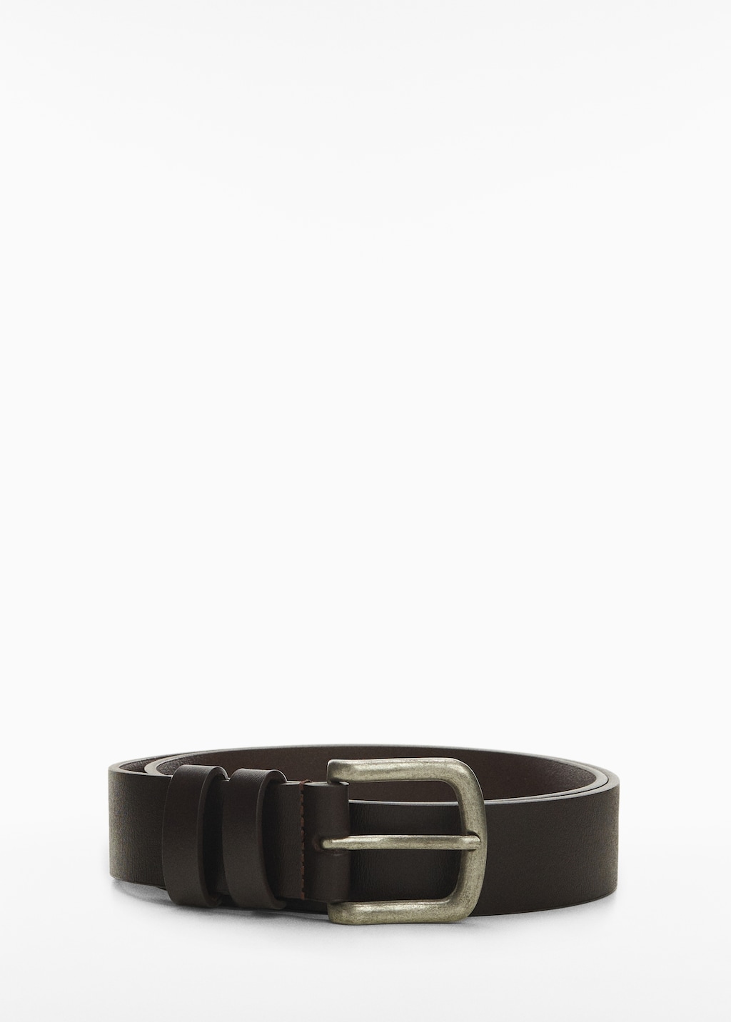 Buckle leather belt - Article without model