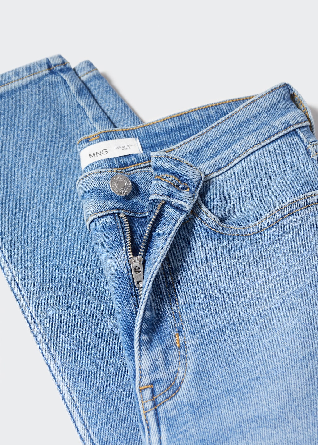 High-rise skinny jeans - Details of the article 8